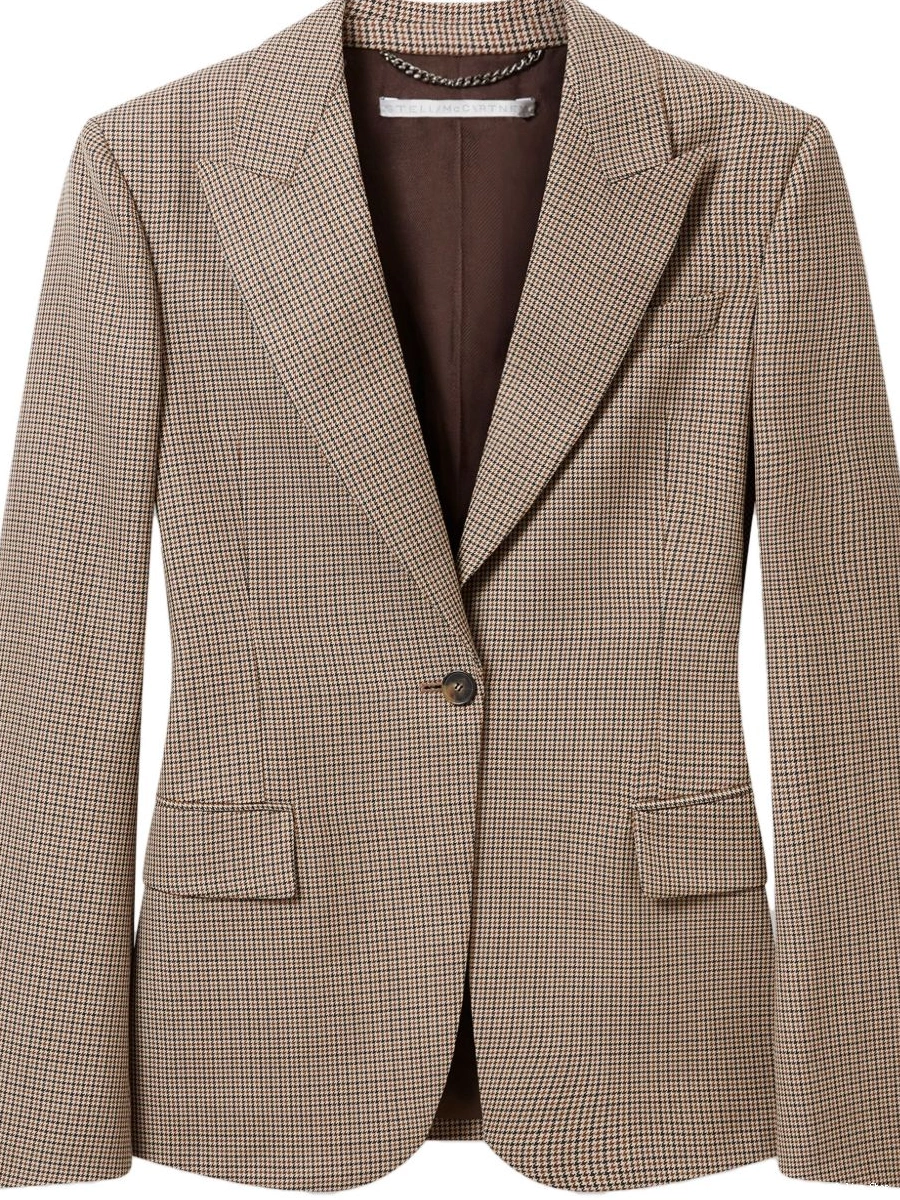 Cheap Stella Women checkered McCartney blazer 0331